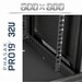 Armario Rack 32U 600x800 | Phasak Pro PHO-6832 19 In